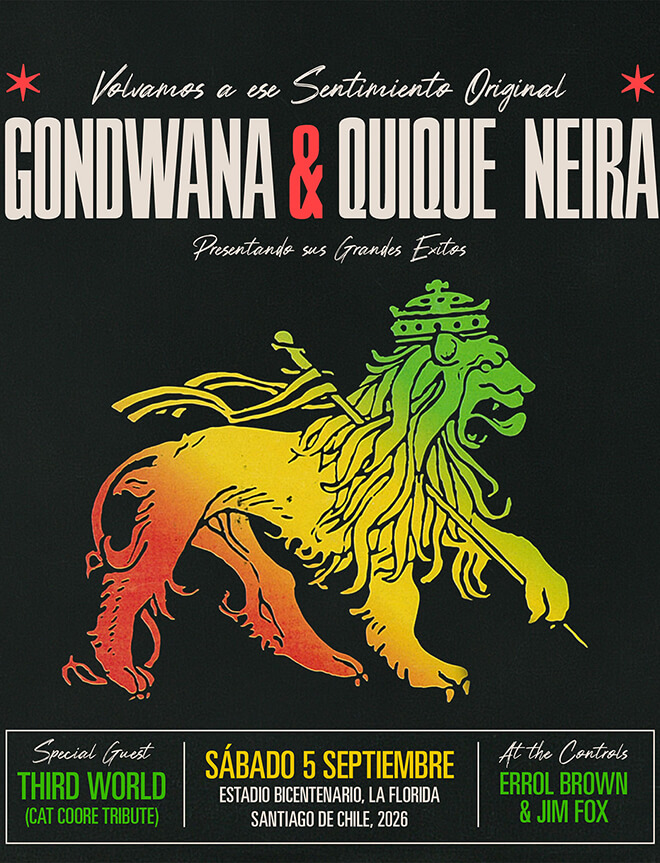 QUIQUE NEIRA SE REÚNE CON GONDWANA PARA UN ÚNICO CONCIERTO EL 5 DE SEPTIEMBRE